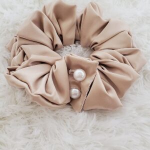 Beaded / Pearl Scrunchie